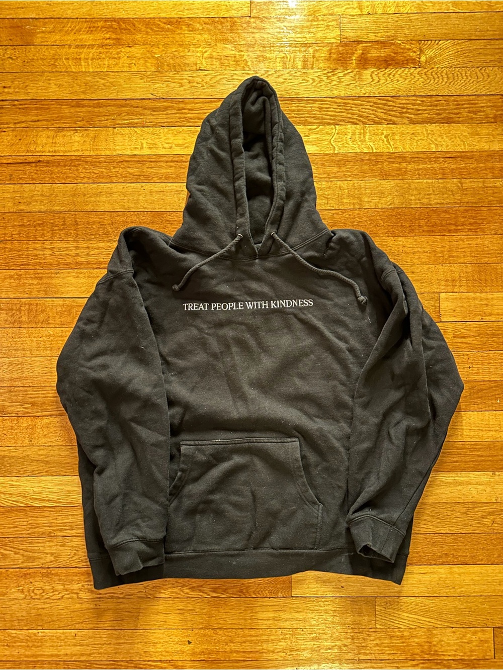 HARRY STYLES  2XL Black Pullover Hoodie Treat People With Kindness Tour Merch